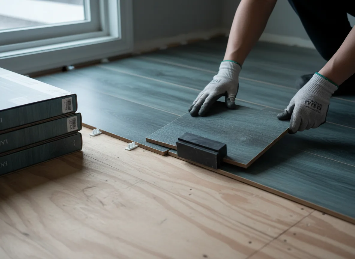 Luxury Vinyl Plank Installation company in Hope, MN